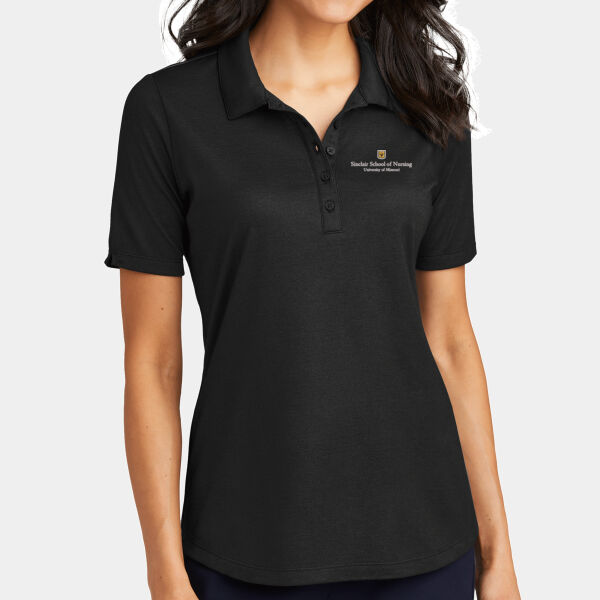 (N) Women's Fine Pique Blend Polo Thumbnail