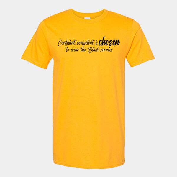 (C) CHOSEN to wear the black Scrubs Thumbnail