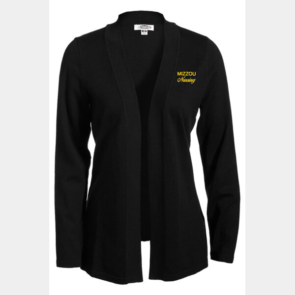 (N) Gold Mizzou Nursing Open Front Knit Cardigan  Thumbnail
