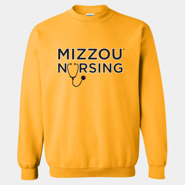 (S) Nursing Stethoscope Crewneck Thumbnail