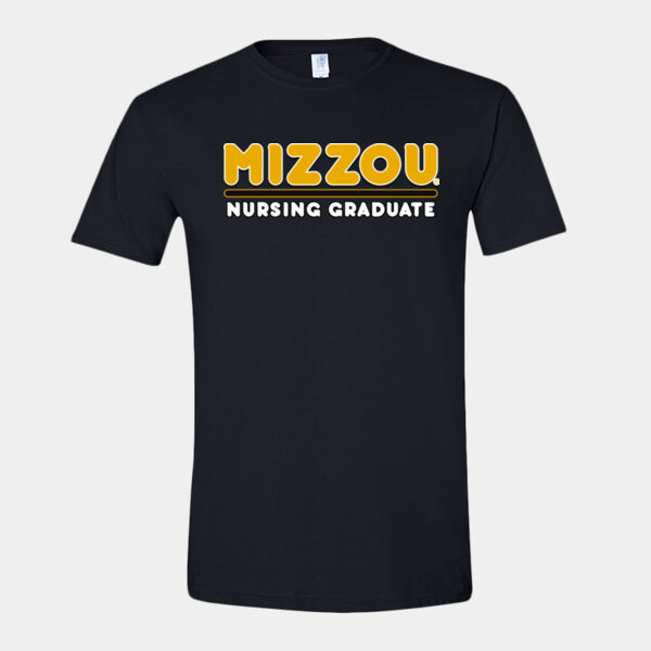 (N) Mizzou Nursing Graduate Softstyle Short Sleeve Tshirt Thumbnail