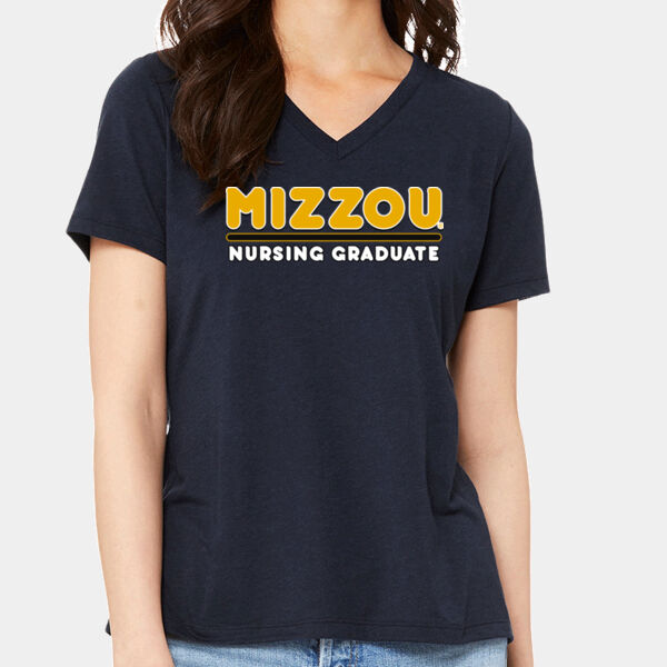 (N) Underlined Mizzou Nursing Graduate V-Neck Thumbnail